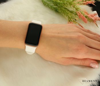 Smartwatch damski Hagen HC16 na białym pasku silikonowy ⌚ z bluetooth 📲 Smartwatch młodzieżowy  ✓Autoryzowany sklep. ✓Grawer 0zł ✓Gratis Kurier 24h ✓ (3).jpg